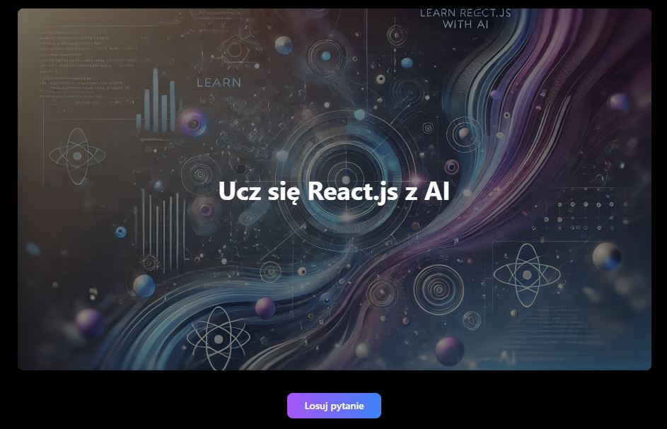 Ucz się React.js z AI