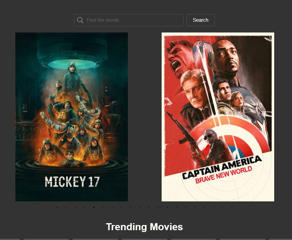 Wyszukiwarka filmów